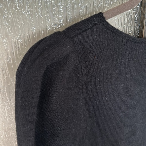 Rebecca Taylor Women's Cashmere Sweater -Black size Medium new - Picture 8 of 8